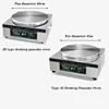 Electric Round Flat Bottom Pancake Steak Frying Machine Commercial Desktop Pancake Machine Pancake Fruit Machine 220V/2000W 6