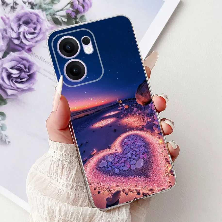 Stylish Floral Butterfly Transparent Silicone Case