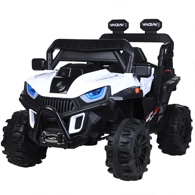 Carro Elétrico Infantil Off Road a Bateria 12V com Luz LED, Músicas,  Suspensão de Mola, 3 Velocidades, HONEY JOY, Rosa - Dular