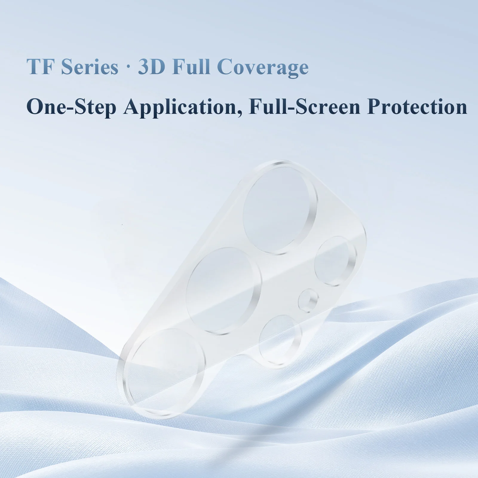 Lereach Tempered Glass Camera Lens Protector with Auto-Adhesive Feature