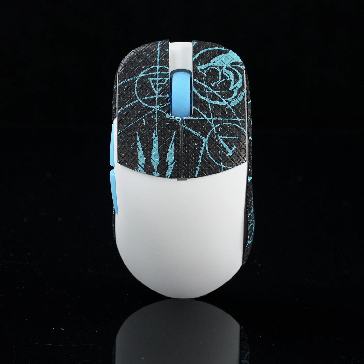 Btl Mouse Grip Tape Lagarto Pele Skate Handmade Adesivo Não Slip Chupar Suor para Lamzu Atlantis Mini sem Mouse - Imagem 5