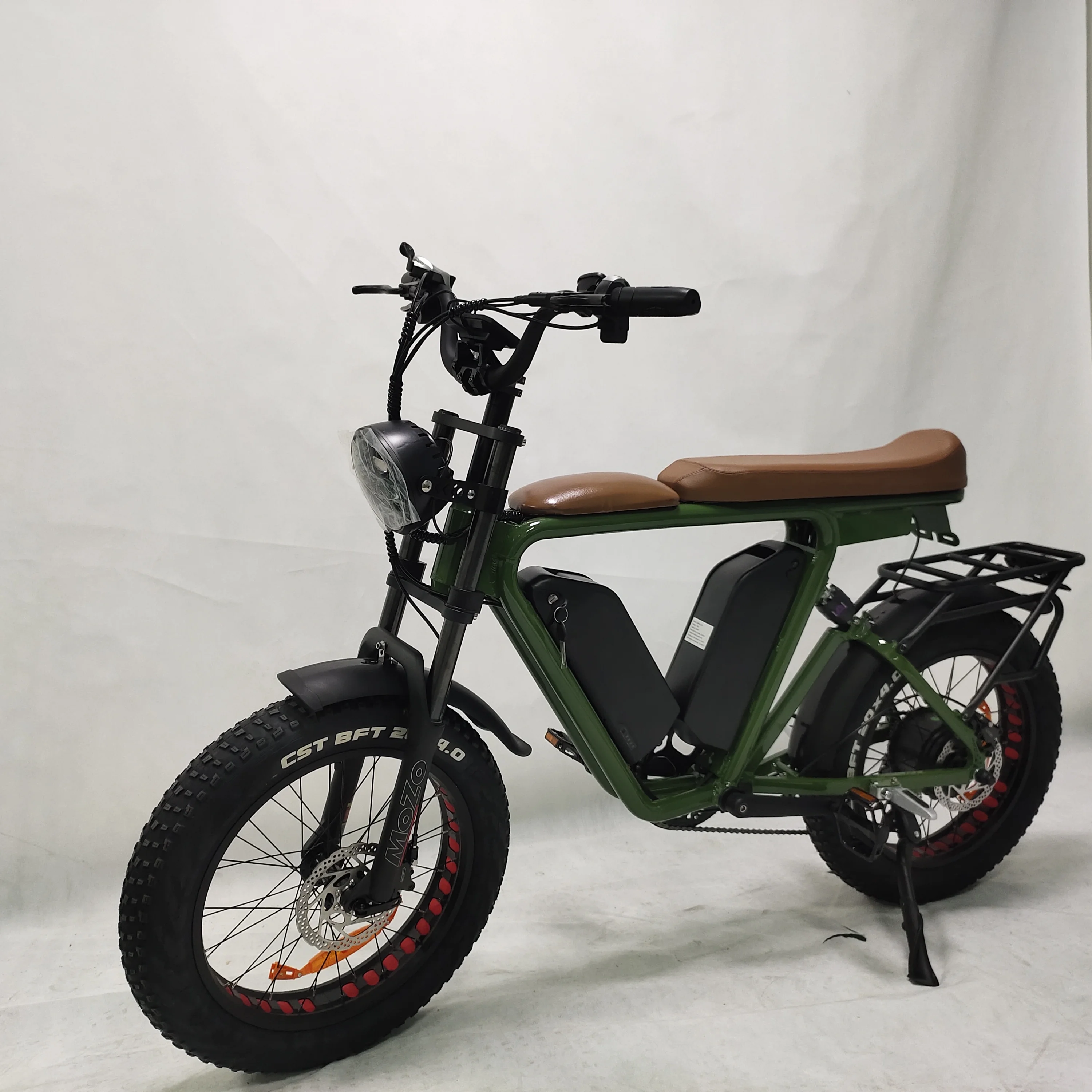 Fat Tire Electric Bike 22ah*2 S-amsung Battery 48v 1000w Motor For Adults 34mph Ebike Bicycle