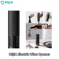 Mijia Electric Wine Opener Battery Automatic Bottle Cap Opener for Red Wine Beer with Foil Cutter Kitchen Accessories