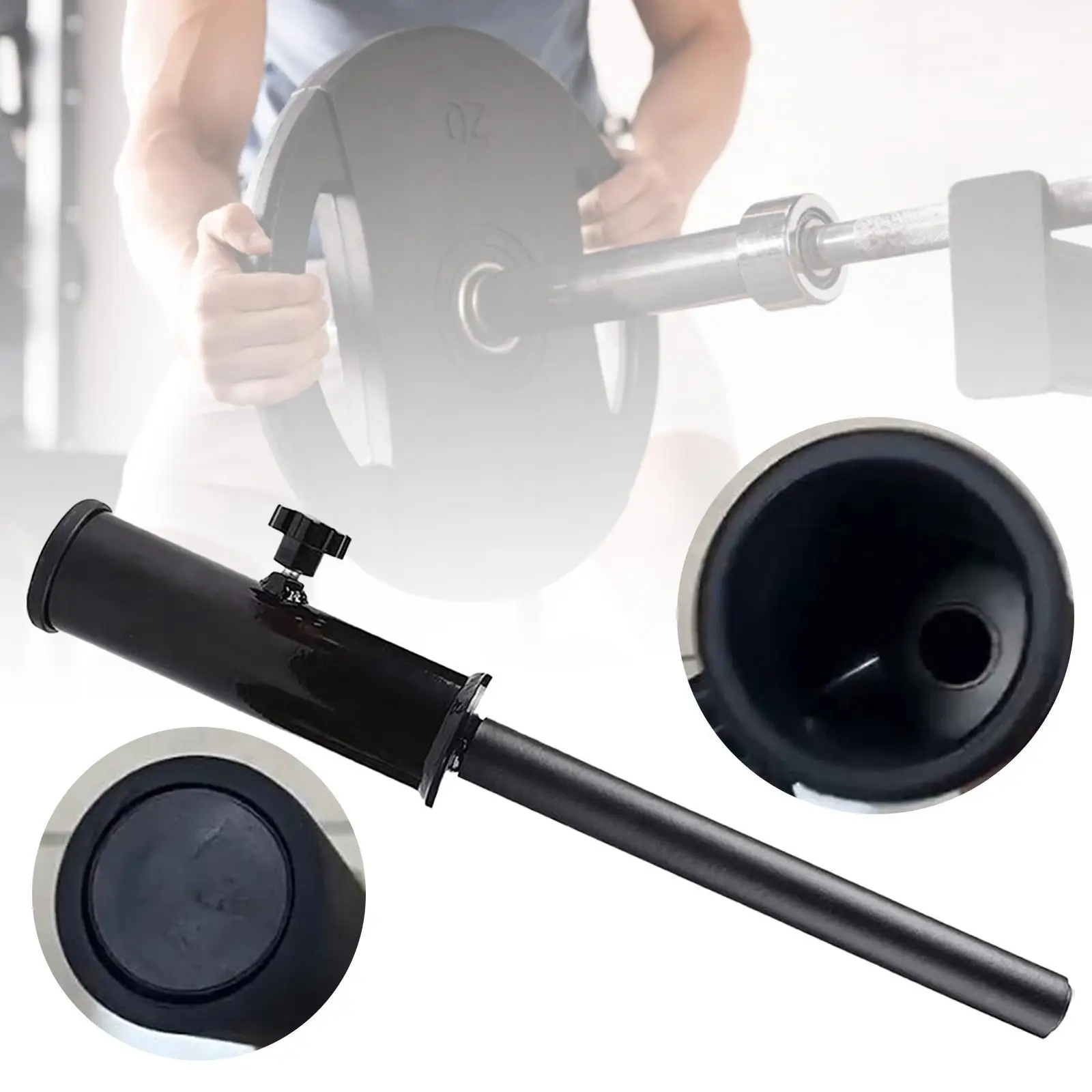 Landmine Attachment Fittings for 2 inch Bar Fitness Handle Fitness Straight Bar for Core Muscles Triceps Exercise Squats Biceps Landmine Attachment Fittings for 2 inch Bar Fitness Handle Fitness Straight Bar for Core Muscles Triceps Exercise Squats Biceps