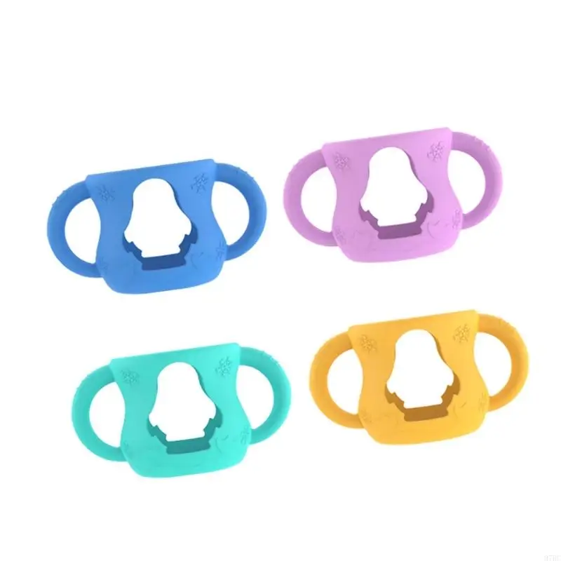 97BC Silicone Cover Universal Flexible Holder Drop Cover with Grip Handles