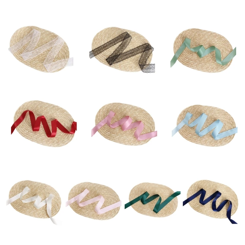 

Summer Resort Style Sun Cap Handwoven Straw Hat Women Fashion Photography Hat DropShip