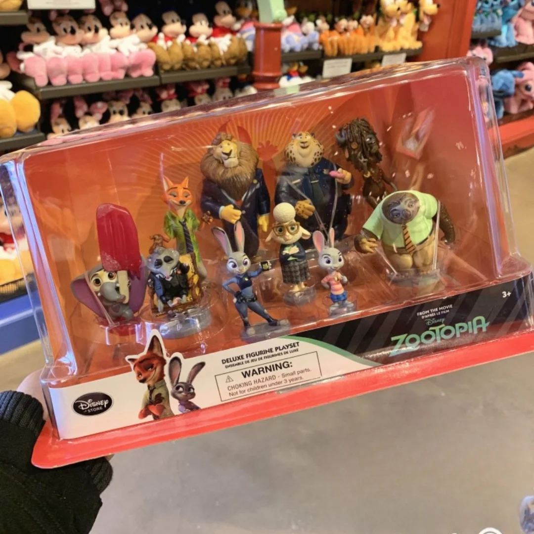 

Disney Kuromi зверополис-Джуди, Ник Фильм аниме фигурки украшения куклы игрушки Детский подарок на день рождения коллекционные игрушки