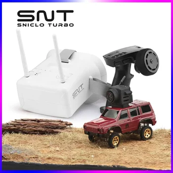 고글 장착 Snt Y60 3005, 1:64 패트로, 마이크로 Fpv 카, 4wd Rc 카 시뮬레이션 드리프트 등반 트럭 리모컨 카