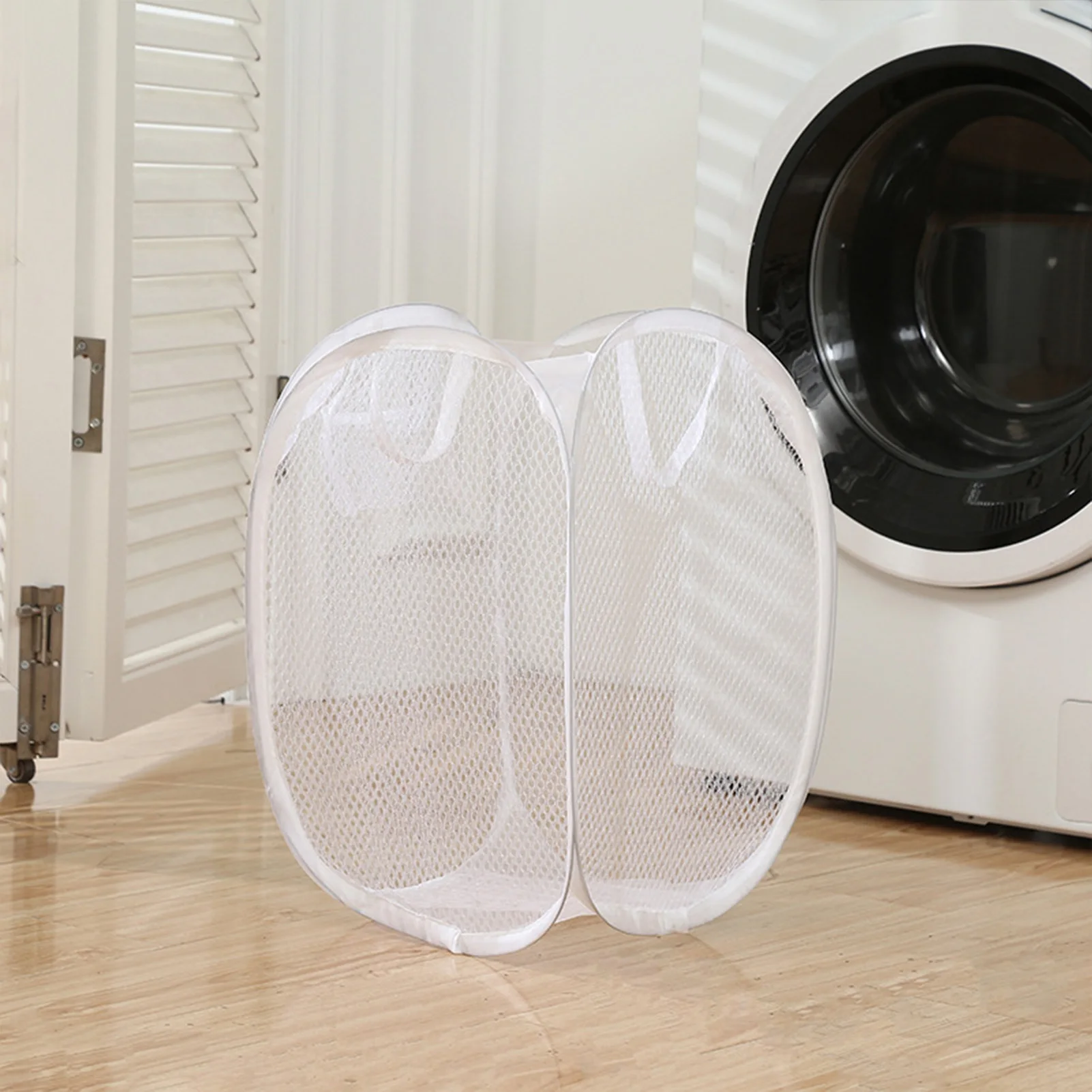 Foldable Laundry Basket Bathroom Dirty Clothes Storage Basket Large Capacity Storage Baskets For Clothes Pants Blankets Quilts