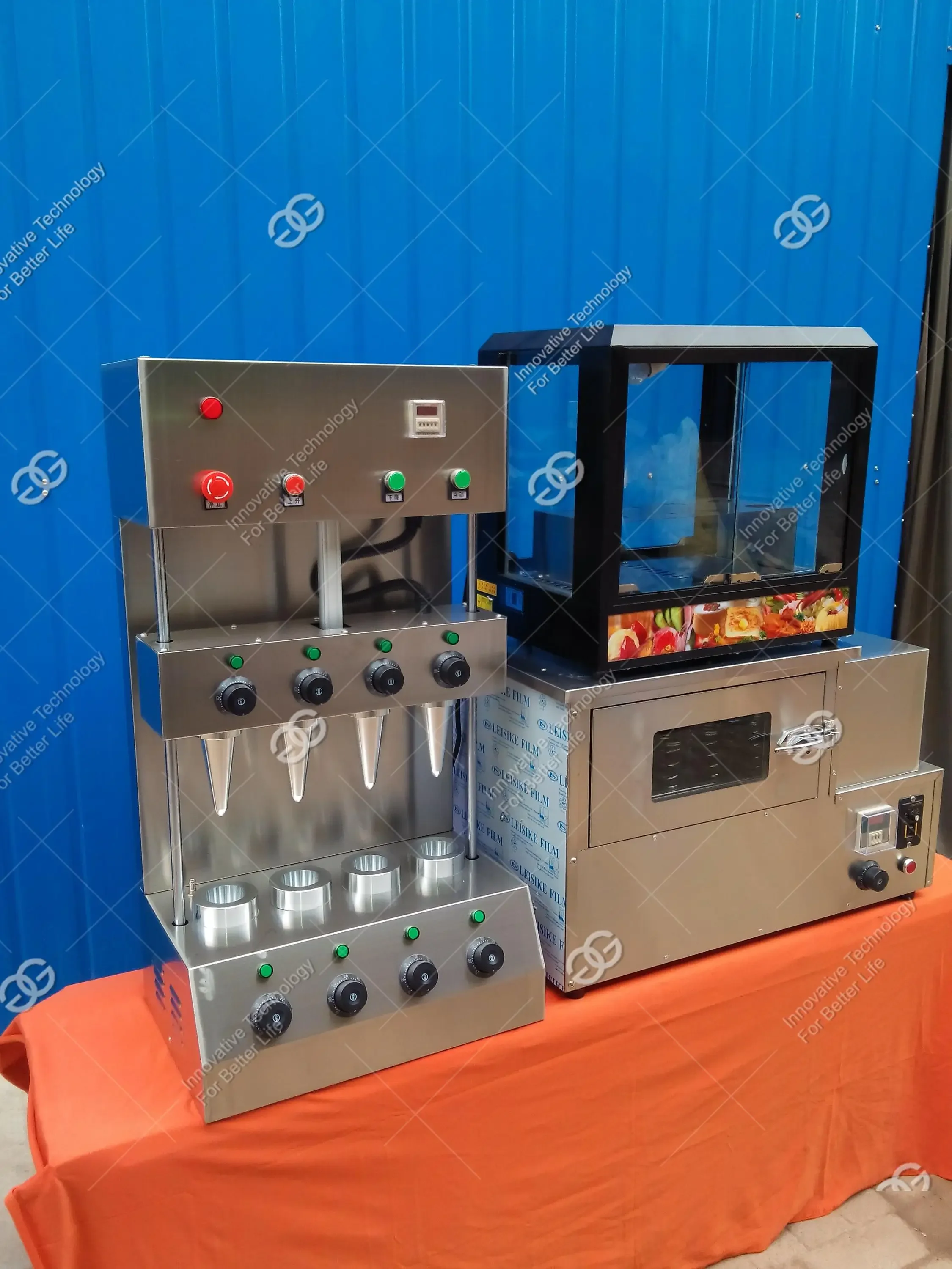Pizza Oven Making Pizza Cone Machine