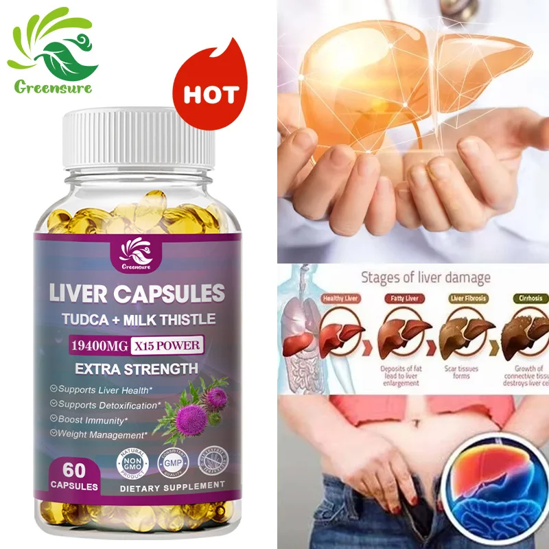 Liver Detox Supplement With Artichoke Milk Thistle Dandelion For Men Women liver detox supplement