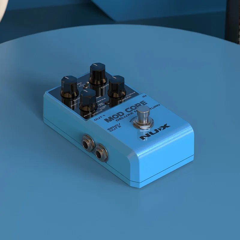 Pedal de Modulação NUX Mod Core Deluxe MKII com 8 Tipos Únicos de