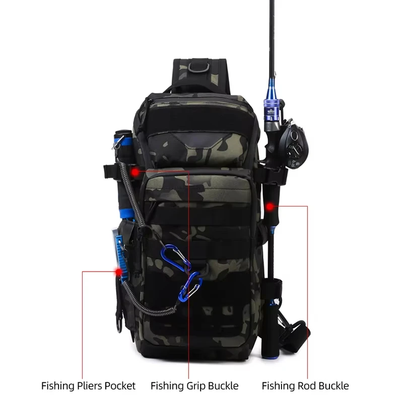 Waterproof Tactical Backpack for Men Outdoor Hiking Camping