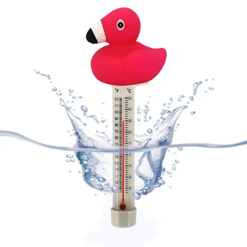 Floating Pool Thermometer Duck Water Thermometer Pool Temp Floater With