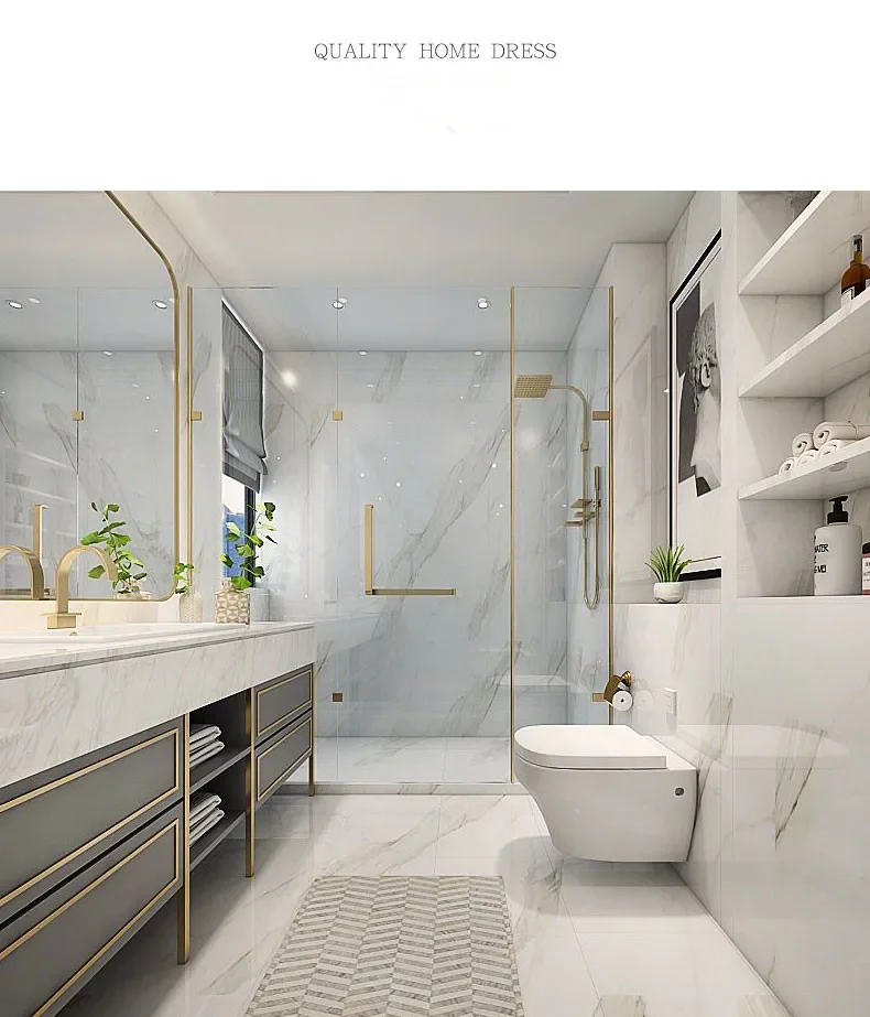 Description Picture 6 of itemBathroom Faucet Push Button Brushed Gold Basin Cold &Hot Water Mixer Sink Tap Brass Deck Mounted