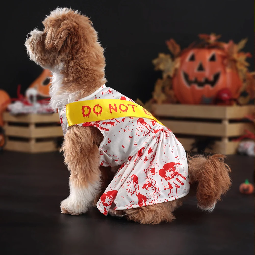 Pet Puppy Dress Apparel Outfit Clothes Skirts Dog Cat Fancy Costume Halloween Cosplay Clothes For Small and Medium Sized Dog