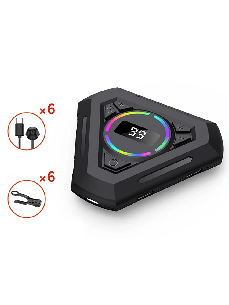 Adjustable Speed Finger Clicking Simulator with Digital Display & RGB Lights