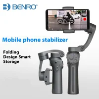 BENRO P1S P1 3 Axis Smartphone Gimbals Stabilizer Handheld Foldable Pocket Wireless Charging Stabilizer For Gopro iPhone Huawei - Image 3