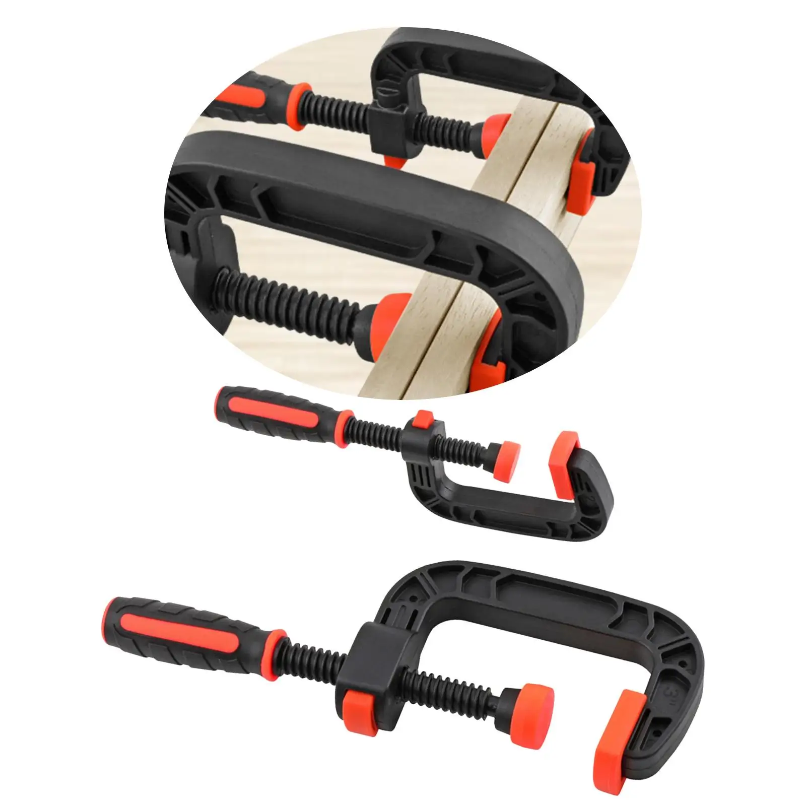 2 inch 3 inch Set for Household Clamping Tasks with Ergonomic Handle 2 inch 3 inch Set for Household Clamping Tasks with Ergonomic Handle