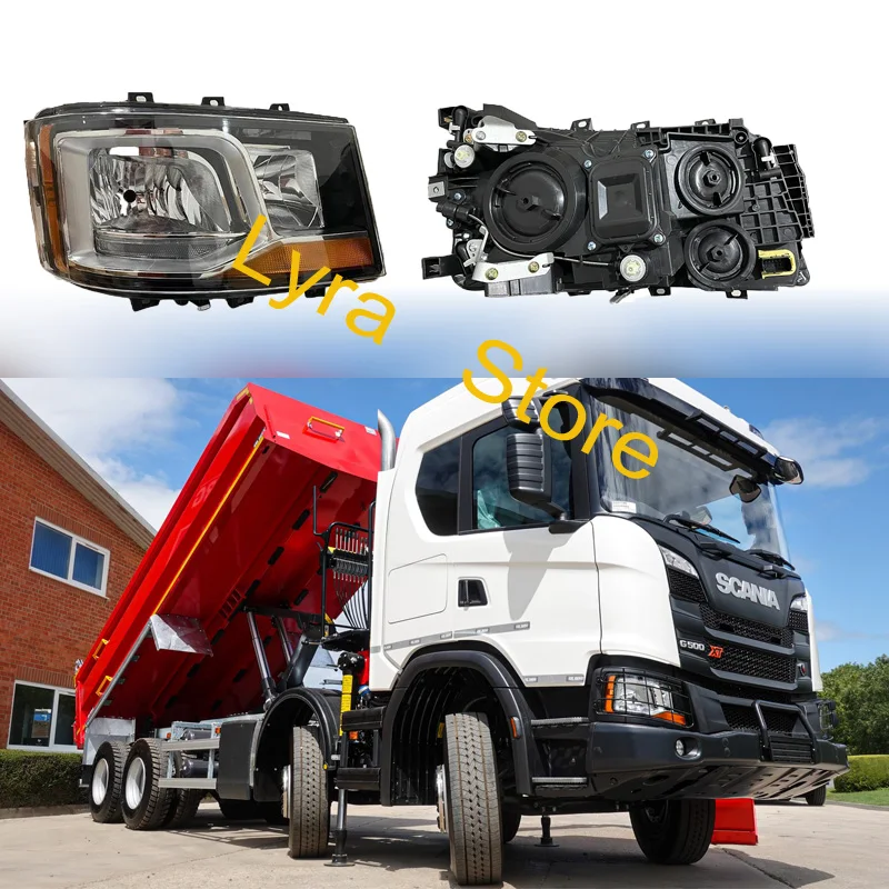 24V Head Lamp FIt For Scania P500 P410 G500 G410 R500 Truck Manual ...
