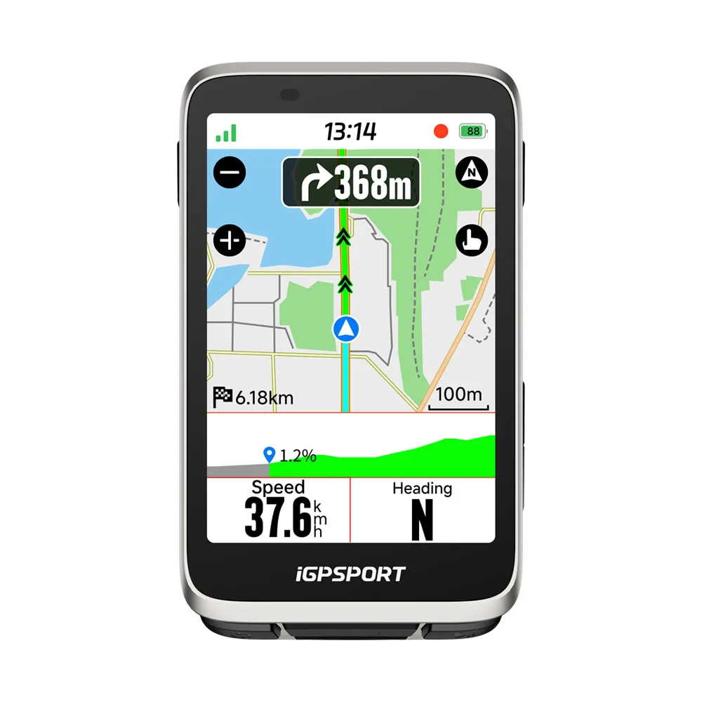 アクセサリー iGPSPORT Binavi iGPSPORT BiNavi タッチスクリーン GPS バイクコンピュータ総合