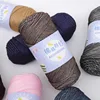 2MM Hollow Knitted Crochet Yarns For DIY Handbag Basket Purse Cushion Nylon Cord Polyester Thread Round Rope Line Woven for Sale 1