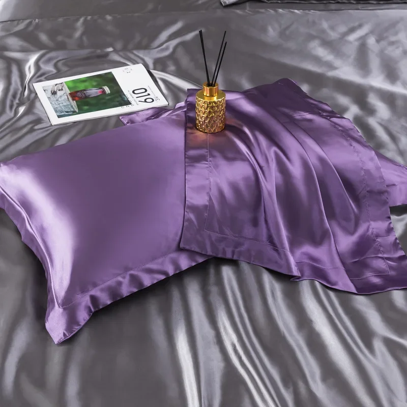 Natural Mulberry Silk Satin Pillowcase, silk pillowcase