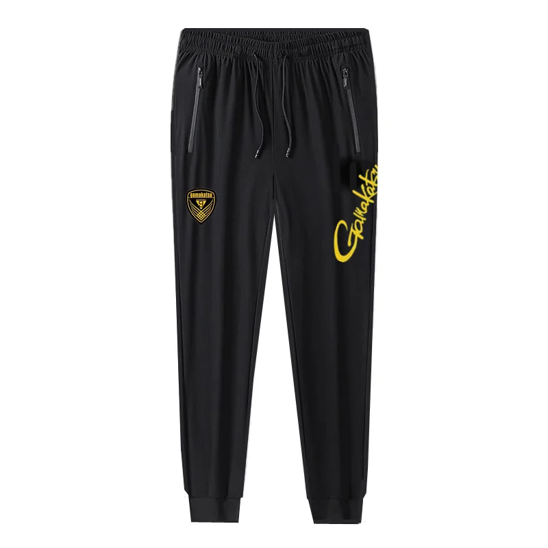 New GAMAKATSU Men's Summer Ultra-thin Ice silk Breathable Quick-Drying Fishing Trousers Outdoor Sports Pants men fishing pants