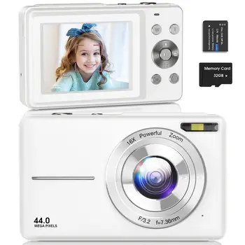 Digital Camera, FHD 1080P Camera, Digital Point and Shoot Camera with 16X Zoom Anti Shake,Suitable for Teenagers and Beginners 3