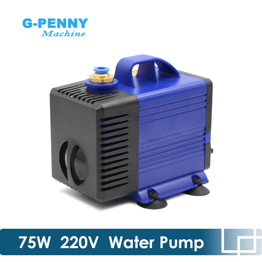 Bomba de Água 75w 220v Cabeça Máxima 3.5m Fluxo Máximo 3500l h Multi-função Bomba Submersível
