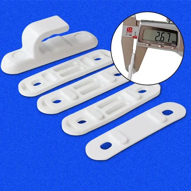 1 Set Heightening gasket PVC White Replacement UPVC Window Handles Zinc Alloy Window Hardware Door Handle