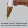 25 Pcs Paint Pen Replacement Refills Nibs Alcohol Universal Replacements Points Writing Polyester Chemical Fiber Office 3