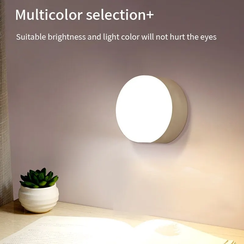 Intelligent Human Body Induction Night Light Led Corridor Charging Aisle Wardrobe Wireless Bedroom Light