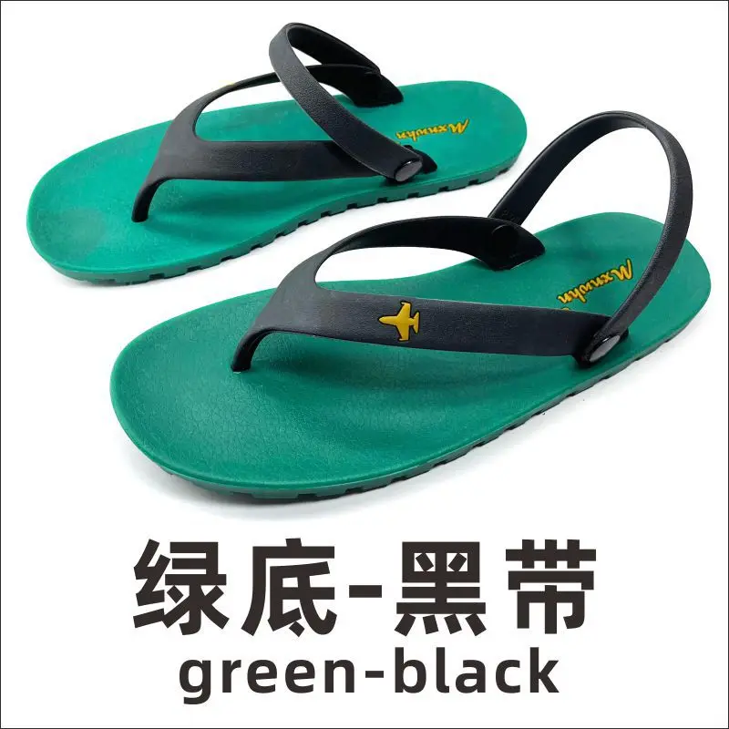Sandals Men Soft Tires Rubber Flip Flops Summer Casual Shoes leather sandals summer sandals