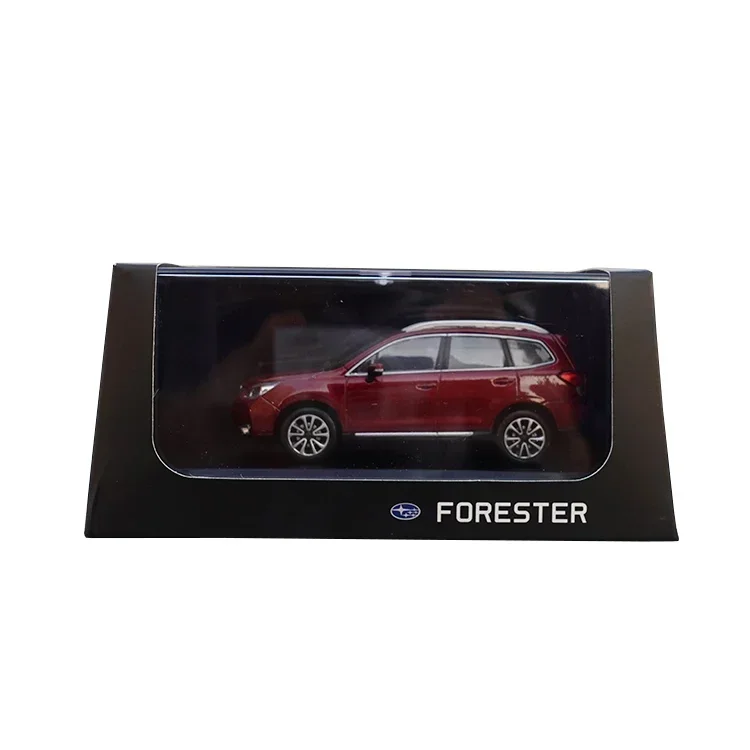 B-M 1:43 Scale Subaru Forester Car Model Metal Die-Cast Toy Vehicle for Fans Adult Collection Gift Souvenir Collectible Display
