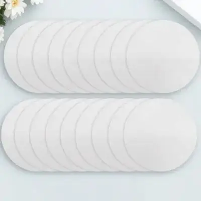 100매 정량 필터 종이 원형 필터 디스크 소형 경량 휴대 용이 실험실 실험을 위한 고급 제작 기술