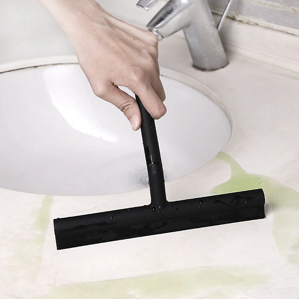 Shower Squeegee Glass Wiper Scraper With Silicone Holder Bathroom Mirror Wiper Scraper Glass Cleaning glass window scraper,window cleaning squeegee,glass scraper,cleaning squeegee,scraper tool set,scraper tool kit,window cleaning tool,silicone scraper,cleaning scraper,scraper cleaner,scraper tool,shower squeegee