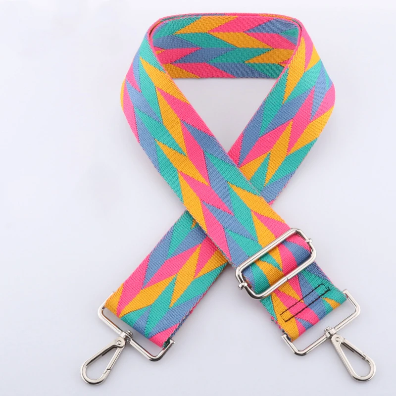 Sangles de Sacs à Bandoulière Colorées de 135cm,Accessoires de remplacement pour Femme- A10-gold