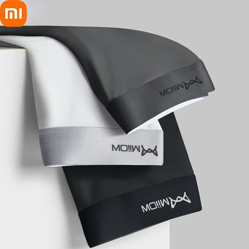 Мужские трусы Xiaomi Mijia 3 шт./лот графеновое нижнее белье боксеры шорты ААА