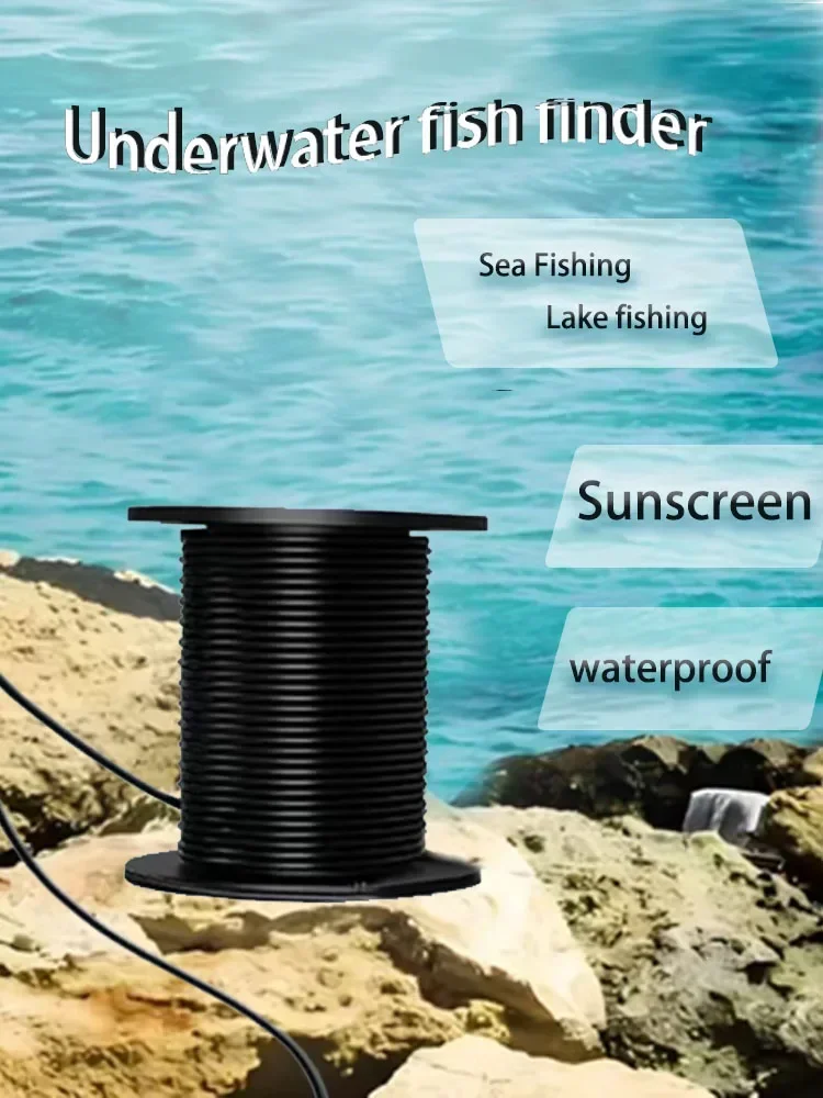 SY5A 4K 5inch Monitor Camera Kit with DVR Portable Underwater Fishing Camera 20M