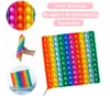9x9 Multiplication Push Bubble Table Game Children Math Learning Toys Silicone Montessori Educational Toys for Kid Teaching Aids 3