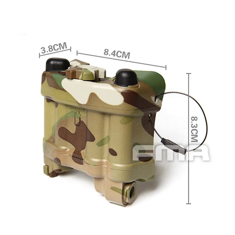 Fma Tactical An/pvs-31 Nvg Batterie Box Fall Dummy Modell Für Helm Nachtsicht Goggle – Detail 11