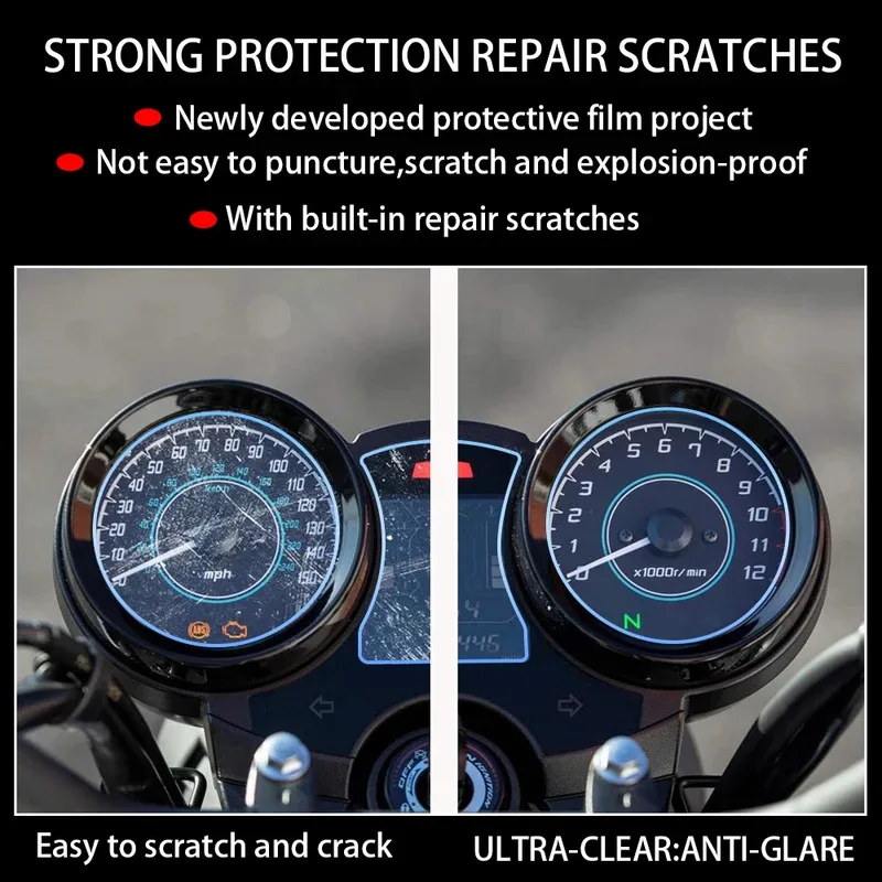 ZONTES ZT703F 703F 2024용, 오토바이 액세서리, 헤드라이트, 테일라이트, 계기판 필름, 고화질 보호 필름
