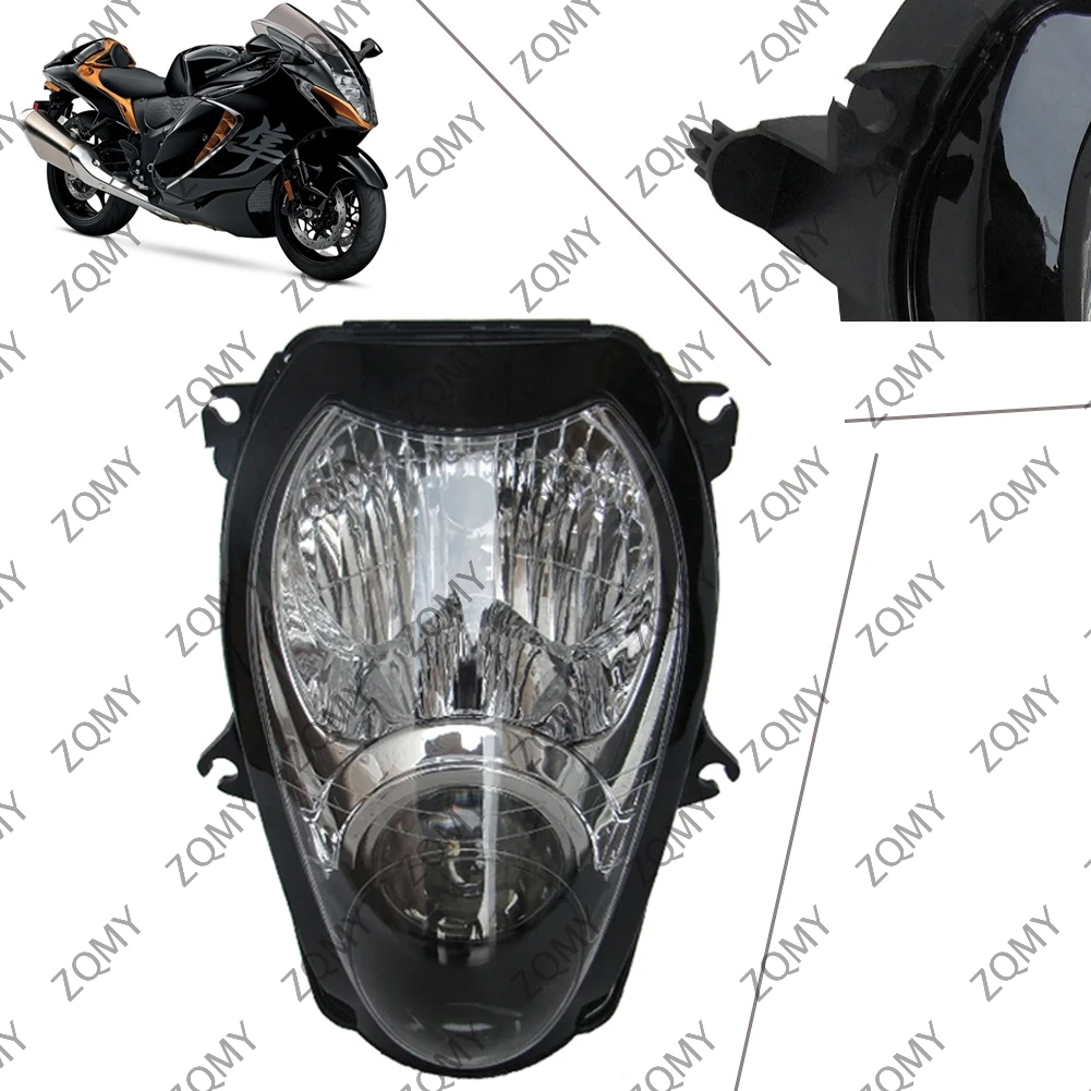 

Front Headlight For Suzuki GSX1300R Hayabusa 1999 2000 2001 2001 2002 2003 2004 2005 2006 2007 Motorcycle Lighting Assembly Part