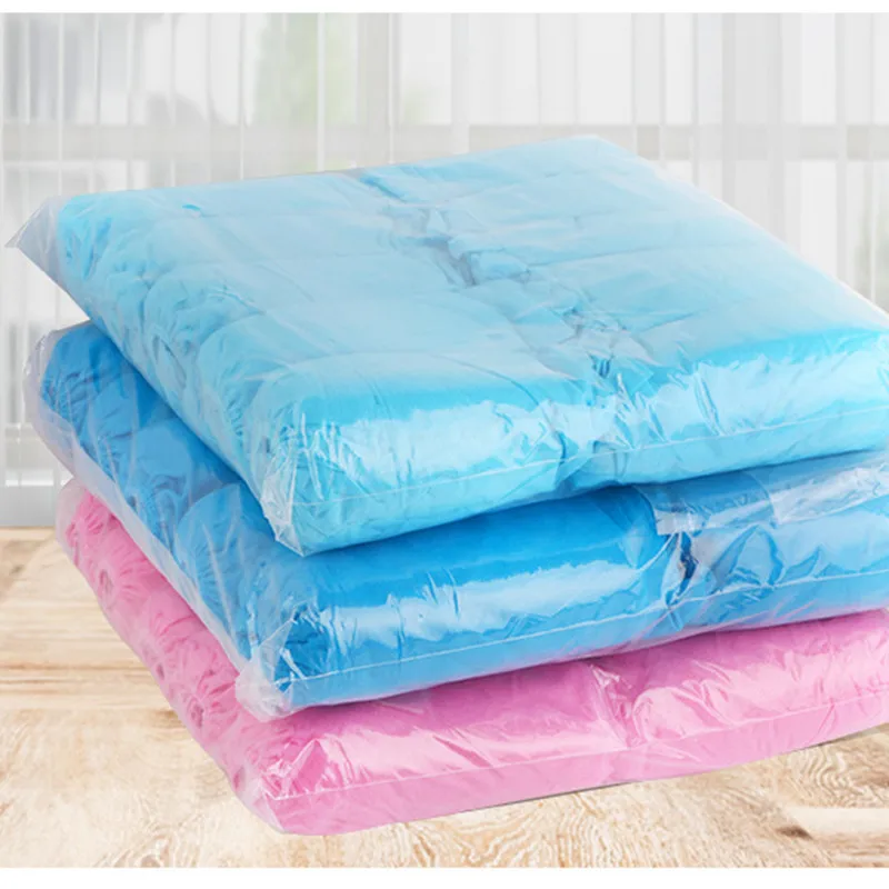 Non-woven Disposable Shoe Cover Dustproof Non-slip Shoe Cover Children Students Adult Non-woven Shoe Cover Household Foot Cover