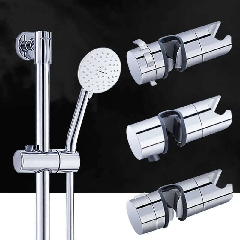 

1Pc Handheld Shower Holder Wall Mounted Lifting Adjustable Bracket Bathroom Sprayer Base Universal Faucet Replacement Parts