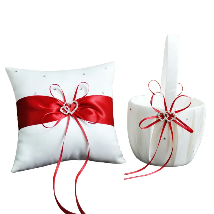 Wedding basket , Pen holder , Wedding ring pillow accesories