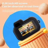 1080P HD Mini Thumb Camera 0.96 Inch LCD Screen Ultra Portable 120° Wide Angle Lens Digital Camcorder with Hand StrapVideo Recor 4