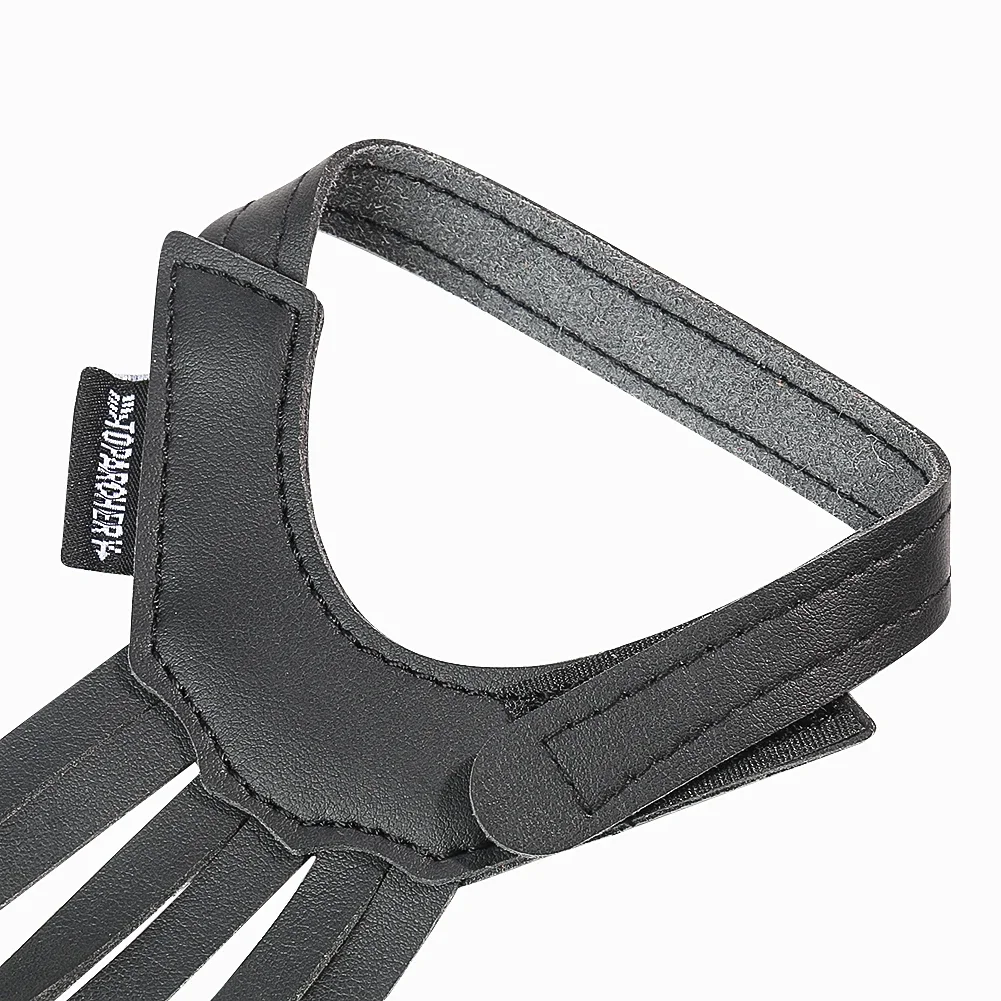 Cowhide Archery Shooting Gloves 3-Finger Protector for Recurve Bow Hunting Outdoor Sports Protective Tactical Gear Accessories