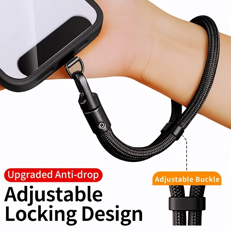 High-End Anti-Theft Universal Phone Lanyard with 360° Rotatable Adjustable Wrist Strap